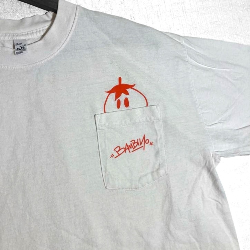 Los‎ Angeles Apparel BAMBINO T-Shirt Mens XL 6.5oz Heavy LA Pocket Tee White USA